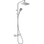 Hansgrohe Vernis Shape Zestaw prysznicowy natynkowy z deszczownicą chrom 26097000 - zdjęcie 1