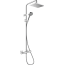 Hansgrohe Vernis Shape Zestaw prysznicowy natynkowy z deszczownicą chrom 26319000 - zdjęcie 1