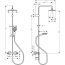 Hansgrohe Vernis Shape Zestaw prysznicowy termostatyczny natynkowy z deszczownicą czarny mat 26286670 - zdjęcie 2