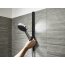 Hansgrohe WallStoris Zestaw prysznicowy + akcesoria czarny mat 24291670 - zdjęcie 5