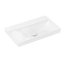 Hansgrohe Xelu Q Umywalka wisząca lub meblowa 80x48 cm lewa bez otworu na baterię biały połysk z powłoką SmartClean 61032450 - zdjęcie 1