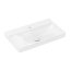 Hansgrohe Xelu Q Umywalka wisząca lub meblowa 80x48 cm lewa z otworem na baterię biały połysk z powłoką SmartClean 61030450 - zdjęcie 1