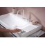 Hansgrohe Xelu Q Umywalka wisząca lub meblowa 80x48 cm prawa z 2 otworami na baterię biały połysk z powłoką SmartClean 61025450 - zdjęcie 2