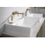 Hansgrohe Xevolos E Umywalka nablatowa 60x48 cm bez otworu na baterię biały połysk z powłoką SmartClean 61095450 - zdjęcie 8