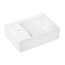 Hansgrohe Xevolos E Umywalka wisząca lub meblowa 36x25 cm lewa biały połysk z powłoką SmartClean 61087450 - zdjęcie 1