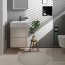 Hansgrohe Xevolos E Umywalka wisząca lub meblowa 50x48 cm z otworem na baterię biały połysk z powłoką SmartClean 61088450 - zdjęcie 5