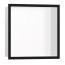 Hansgrohe XtraStoris Individual Wnęka ścienna 30x30 cm biały mat/czarny mat 56099670 - zdjęcie 1