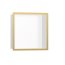 Hansgrohe XtraStoris Individual Wnęka ścienna biały mat z ozdobną ramą 30 x 30 x 10 cm złoty optyczny polerowany 56099990 - zdjęcie 1