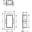 Hansgrohe XtraStoris Minimalistic Wnęka ścienna 30x15 cm czarny mat 56070670 - zdjęcie 3
