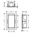 Hansgrohe XtraStoris Original Wnęka ścienna z ozdobną ramą 30 x 15 x 10 cm biały mat 56057700 - zdjęcie 2