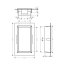 Hansgrohe XtraStoris Original Wnęka ścienna z ozdobną ramką 30x15x7 cm biały mat 56092700 - zdjęcie 2