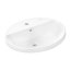 Hansgrohe Xuniva D Umywalka wpuszczana w blat 55x45 cm biały połysk z powłoką SmartClean 61060450 - zdjęcie 1