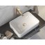 Hansgrohe Xuniva Q Umywalka nablatowa 55x40 cm biały połysk z powłoką SmartClean 61075450 - zdjęcie 2