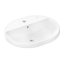 Hansgrohe Xuniva U Umywalka wpuszczana w blat 55x45 cm biały połysk z powłoką SmartClean 61064450 - zdjęcie 1