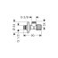 Hansgrohe Zawór kątowy z mikrofiltrem chrom 13904000 - zdjęcie 2