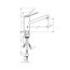 Hansgrohe Zesis M33 Bateria kuchenna do bezciśnieniowych podgrzewaczy wody stal szlachetna 74806800 - zdjęcie 2
