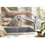 Hansgrohe Zesis M33 Bateria kuchenna z wyciąganą wylewką chrom 74820000 - zdjęcie 4