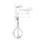Hansgrohe Zesis M33 Bateria kuchenna z wyciąganą wylewką stal szlachetna 74822800 - zdjęcie 2