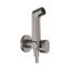 Hansgrohe Zestaw Bidette natynkowy czarny chrom szczotkowany 29232340 - zdjęcie 1