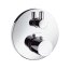 Hansgrohe Zestaw prysznicowy Raidance S 240 AIR termostatyczną Ecostat S z zaworem odcinająco-przełączającym i zestawem podstawowym iBox Universal chrom 27122000 - zdjęcie 6
