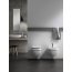 Hatria Abito Toaleta WC podwieszana 35,5x56x30 cm, biała YXX601 - zdjęcie 4