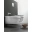 Hatria Abito Toaleta WC podwieszana 35,5x56x30 cm, biała YXX601 - zdjęcie 5