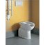 Hatria Autonomy Toaleta WC stojąca 38x59,5x46 cm przystosowana dla osób niepełnosprawnych, biała Y0CA01 - zdjęcie 6