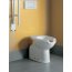 Hatria Autonomy Toaleta WC stojąca 38x59,5x46 cm przystosowana dla osób niepełnosprawnych, biała Y0CA01 - zdjęcie 5