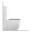 Hatria Bianca Toaleta WC stojąca 65,5x35,5 cm kompaktowa biała Y7AE01 - zdjęcie 4