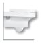 Hatria Daytime Toaleta WC podwieszana 56x37 cm z deską sedesową woloopadającą, biała Y0YY YXV5+YXVV - zdjęcie 11