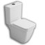 Hatria Erika Pro Q Toaleta WC kompaktowa 37x62,5x41 cm, biała YXJ2 - zdjęcie 1