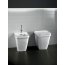 Hatria Erika Pro Q Toaleta WC stojąca 34,5x53x41 cm, biała YXHY - zdjęcie 5