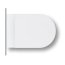 Hatria Fusion Deska sedesowa wolnoopadająca, biała YXVX - zdjęcie 8