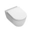 Hatria Fusion Toaleta WC podwieszana 35,5x54x27 cm, biała YXGQ - zdjęcie 1