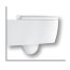 Hatria Fusion Toaleta WC podwieszana 35,5x54x27 cm, biała YXGQ - zdjęcie 7
