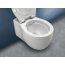 Hatria Le Fiabe Zestaw Toaleta WC podwieszana 55,5x36,5 cm bez kołnierza z deską sedesową wolnoopadającą, biały 00Y1CD01+00YXWW01 - zdjęcie 2