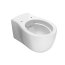 Hatria Le Fiabe Zestaw Toaleta WC podwieszana 55,5x36,5 cm bez kołnierza z deską sedesową wolnoopadającą, biały 00Y1CD01+00YXWW01 - zdjęcie 4