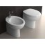 Hatria Erika Pro Toaleta WC stojąca 37x53x40 cm, biała YXBR - zdjęcie 5