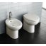 Hatria Erika Pro Toaleta WC stojąca 37x53x40 cm, biała YXBR - zdjęcie 4
