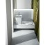 Hatria G-Full Wielofunkcyjna ławka wisząca z toaletą WC i miejscem na umywalkę 120x50 cm prawa, biała YXJW01 - zdjęcie 2