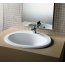 Hatria Daytime Umywalka wpuszczana w blat 60x52x21 cm, biała Y671 - zdjęcie 2