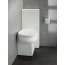 Hatria You&Me Toaleta WC stojąca narożna prawa biała YXZ601 - zdjęcie 3