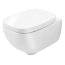Hidra Dial Muszla klozetowa miska WC podwieszana 49x38x42 cm, biała DLW20 - zdjęcie 1
