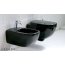 Hidra Dial Muszla klozetowa miska WC podwieszana 55x38x42 cm, czarna DLW10009 - zdjęcie 1