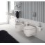 Hidra Gio Muszla klozetowa miska WC podwieszana 53x36x36 cm, biała matowa GW10006 - zdjęcie 2