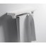 Hidra Piano Półka na ręczniki z wieszakiem 55x15x8,5 cm, biała PI03 - zdjęcie 1