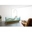 Hoesch Water Lounge Wanna prostokątna 200x120 cm z leżanką, szklana/drewniana 3704 - zdjęcie 2