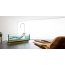 Hoesch Water Lounge Wanna prostokątna 200x120 cm z leżanką, szklana/drewniana 3704 - zdjęcie 5