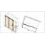 Huppe Aura Elegance 4-kąt Drzwi suwane 1-częściowe ze stałym segmentem 120x190 cm profile srebrne matowe szkło przezroczyste Anti-Plaque 401404.087.322 - zdjęcie 3