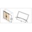 Huppe Aura Elegance 4-kąt Drzwi suwane 2-częściowe ze stałymi segmentami 170x190 cm profile chrom eloxal szkło przezroczyste Anti-Plaque 402102.092.322 - zdjęcie 3